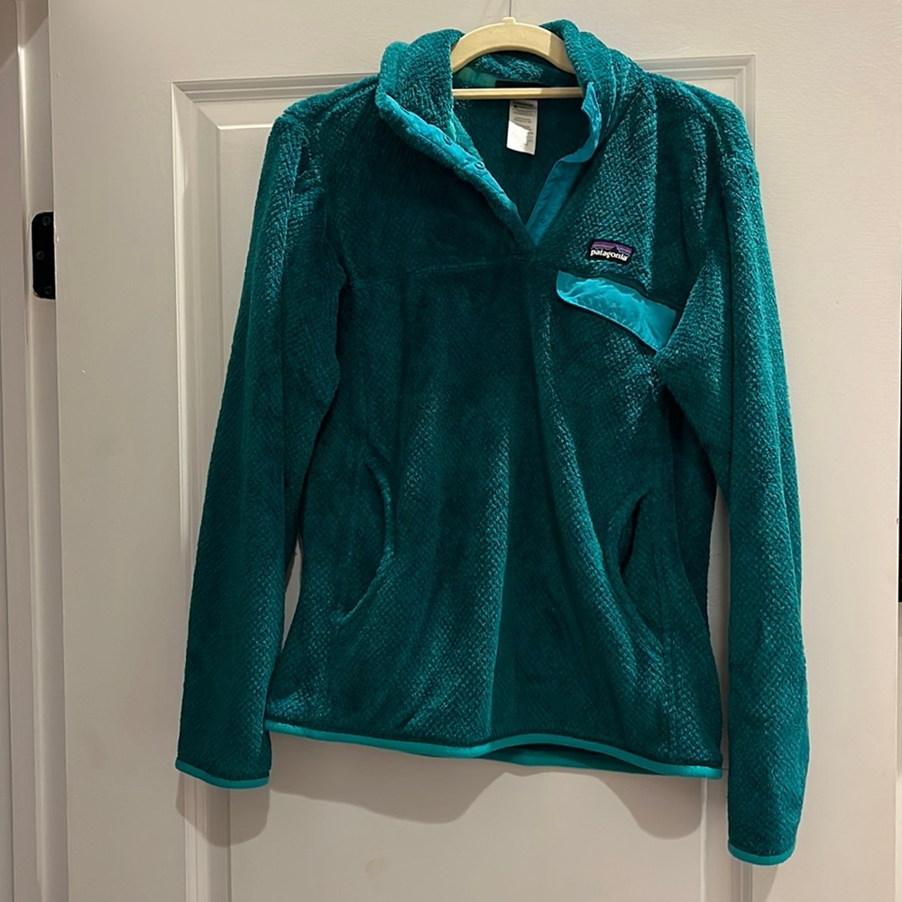 Teal Patagonia Sweater